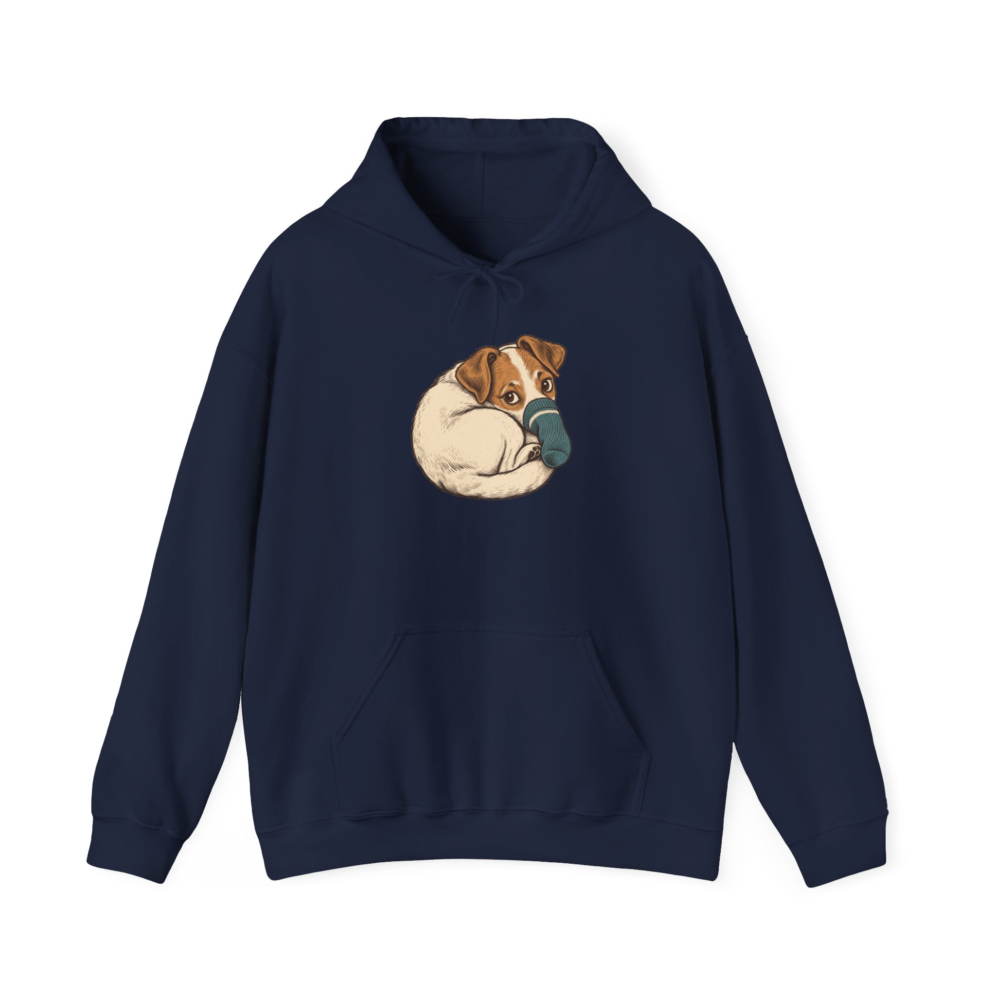Pocket Napper Hoodie — Black – Bild 3