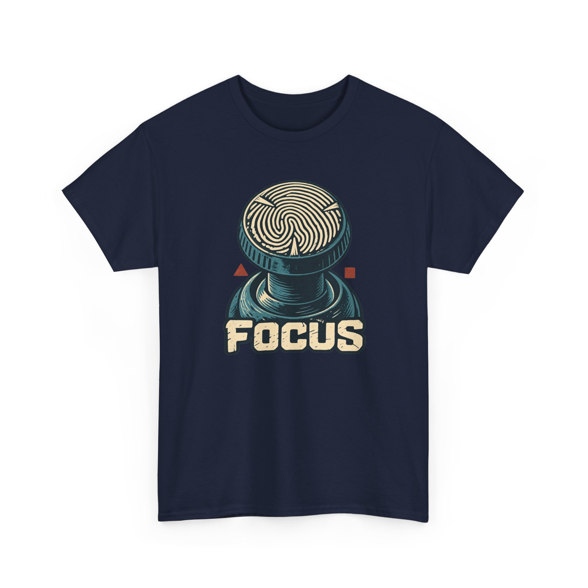 Analog Thumbprint T-Shirt — Black - Image 3